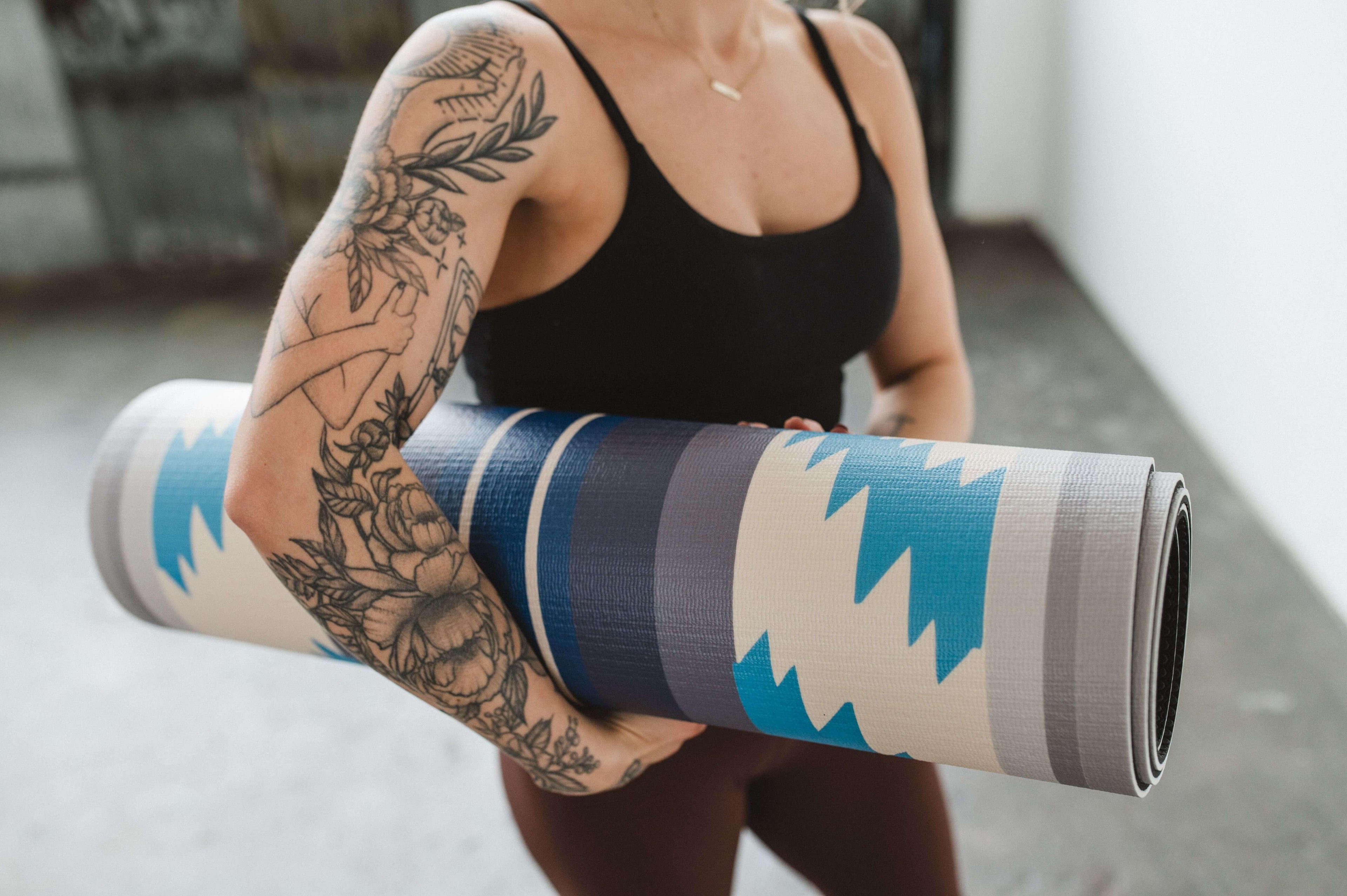 Bear Creek Juniper Yoga Mat – 6mm Eco-Friendly Non-Slip Mat for Comfort, Grip & Stability