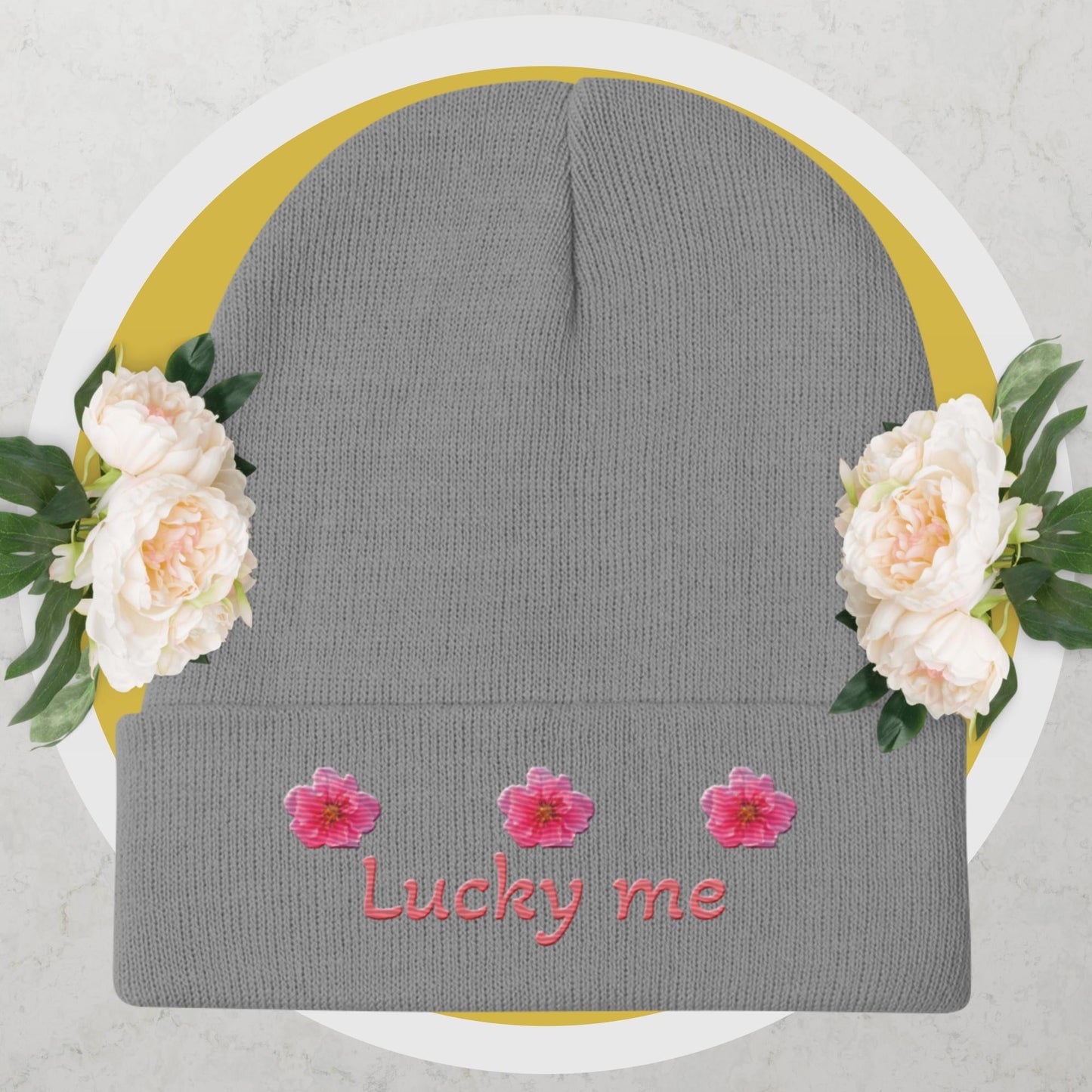 Embroidered Beanie - EIDEKO